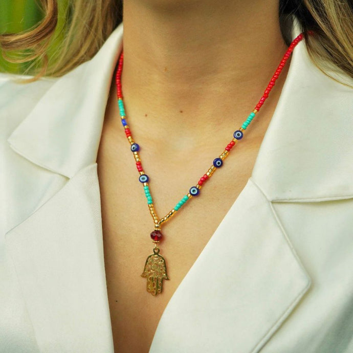 COLLAR MANO HAMSA